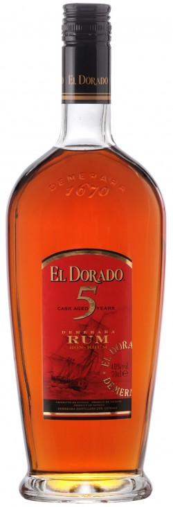 Rum El Dorado 5Y 40% 0,7l