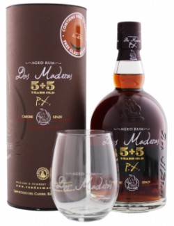 Rum Dos Maderas PX 5+5 10YO 40% 0,7l +1 ks sklo