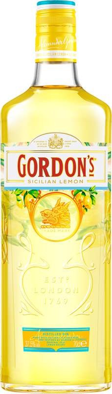 Gin Gordon`s Lemon Sicilian 37,5% 0,7l
