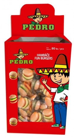 Burger mini 80x10g /PEDRO/