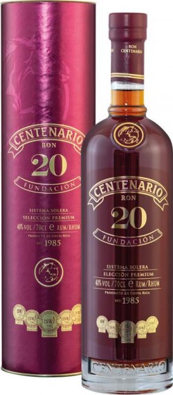 Rum Centenario 40% 20YO 0,7l /Cos. Ric/
