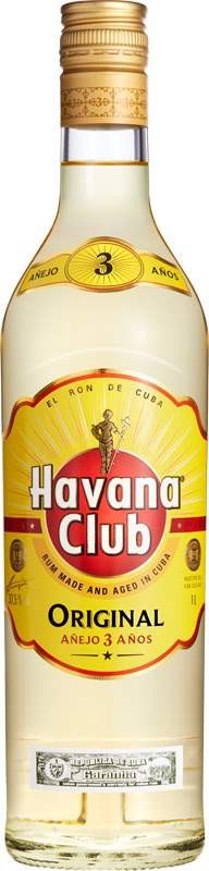 Rum Havana Club Anejo 3 Anos 37,5% 1l