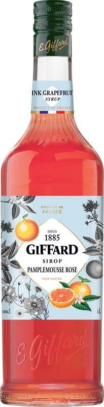 Giffard Sirup Grapefruit Pink (Grep růžový) 1l