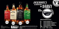Jack Daniels SET 4x1l - JD, JDH, JDA, JDF 12/2022