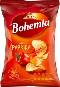 Bohemia chips paprika 15 x 70g